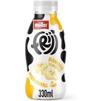 Mller Frijj Banana Flavour Milkshake 330ml