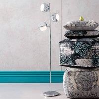 KARE Calotta - three-bulb retro style floor lamp
