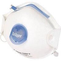Draeger X-Plore 1320V Cup-Valved Dust Masks P2 10 Pack (48398)
