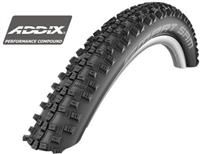 Schwalbe Smart Sam White Stripes Tyre - Black, 29 x 2.10 Inch