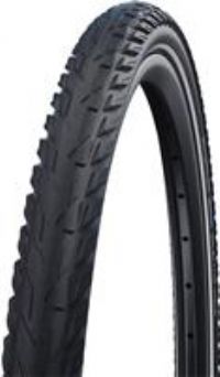 Schwalbe Silento 28 X 1.60 Wired Tyre with Puncture Protection Reflex 620g (42-622) - Black