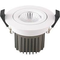 Sigor LED recessed ceiling spot Diled, 8.5 cm, 10 W, 3,000 K, white