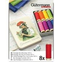 Gütermann - Gütermann Nostalgic Box (100m) Sew-All Thread Set 3-8 Pieces