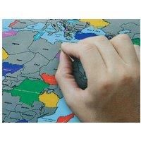 Scratch World Map Large Poster Size Countries Continent World Map Globe Travel