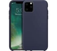 XQISIT Silicone Case for iPhone 11 Pro Max 6.5" Midnight Blue Soft Touch Cover