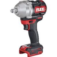 Flex 18V Brushless 1/2" Cordless Impact Wrench 750Nm Body Only in Black/Red