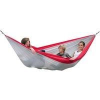 AMAZONAS AZ-1030190 2X-Large Silk Traveller Hammock - Red/Silver