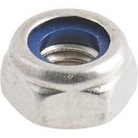 Easyfix A2 Stainless Steel Nylon Lock Nuts M4 100 Pack (2340T)