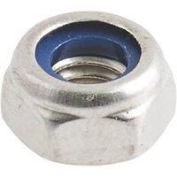 Easyfix A2 Stainless Steel Nylon Lock Nuts M6 100 Pack (6758T)