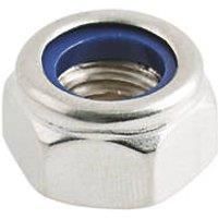 EASYFIX A2 STAINLESS STEEL NYLON LOCK NUTS M12 100 PACK