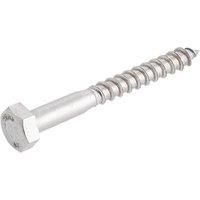 Easydrive Hex Bolt Coach Screws 8 x 70mm 10 Pack (8198T)