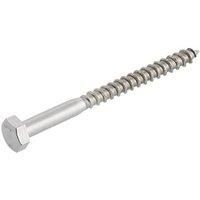 Easydrive Hex Bolt Coach Screws 8 x 100mm 10 Pack (2417T)