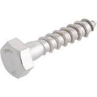 Easydrive Hex Bolt Coach Screws 10 x 50mm 10 Pack (6997T)