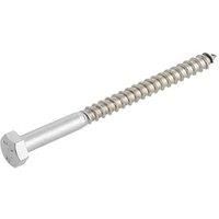 Easydrive Hex Bolt Coach Screws 10 x 120mm 10 Pack (6723T)