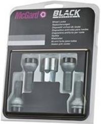 Mcgard Locking Wheel Nut Set. Black Edition. M14 x 1.5 - 28018SUB. New / Boxed