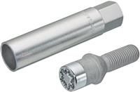 27201SU Wheel Lock Bolts TUNER M14 x 1,5, cone seat, shaft length 29,5 mm, Overall length 55,8 mm, Hex size 17mm, Key diameter 20,2 mm