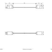 EVN Connection cable for the Bordo series, 15 cm