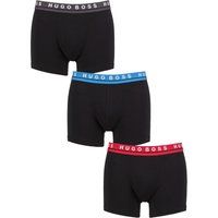 BOSS Men/'s Trunk 3P CO/EL Boxer Shorts, Open Miscellaneous983, S (Pack of 3)
