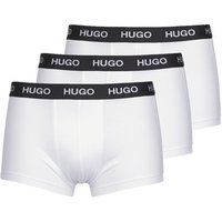 Hugo Men/'s Trunk Triplet Pack Boxer Shorts, New-White100, XXL (Pack of 3)