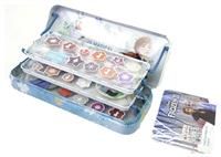 Disney Princess 3 Tier MakeUp & Beauty Tin with Stickers