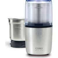 CASO Kitchen Flavour | 2 Blade Electric Coffee Grinder | 4 Blade Nut & Spice Grinder, Herb Grinder | Makes Pesto, Dips, Pastes | Powerful 200 W Motor | Stainless Steel