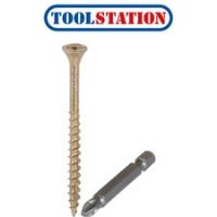 Ulti-Mate II Stick-Fit Zinc & Yellow Plated Screw 5.0 x 40mm