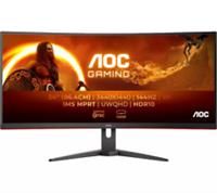 AOC Curved Gaming Monitor 34" WQHD LED 144Hz 1ms Anti Glare Adaptive Black