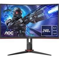 AOC C32G2ZE/BK 31.5" Full HD FreeSync 240Hz Curved Gaming Monitor 31.5” Display