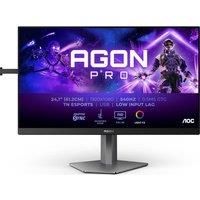 AOC Agon PRO AG246FK - 24.1 inch FHD gaming monitor, 540 Hz, 0.5 ms, FreeSync Premium, G-Sync comp., HDR400 (2x HDMI, DisplayPort, USB Hub) black/gray
