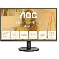 AOC U27B3A - 27 Inch UHD 4K, 60Hz, IPS, 4ms, HDR10, 3 side Frameless, Speakers, LowBlue Light, FlickerFree (3840 x 2160,350 cd/m2, HDMI 2.0 / DP 1.4)