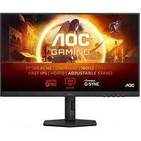 AOC Gaming Q27G4XF - 27 inch QHD monitor, 180 Hz, 0.5 ms, FreeSync Prem., G-Sync comp., HDR10 (2560x1440, DisplayPort, HDMI) black/gray