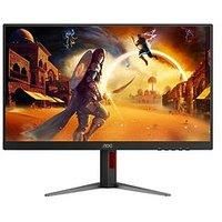 AOC Gaming 27G4HA - 27 inch Full HD monitor, 200 Hz, 1 ms, G-Sync comp., HDR10 (1920x1080, 2x HDMI 2.0, 1x DisplayPort 1.4) black-red