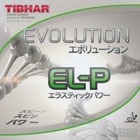 Tibhar Evolution EL-P Table Tennis Rubber (Black, 2.0mm)