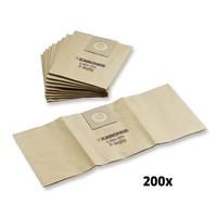 Karcher - Paper filter bags, 200 Piece(s), T 12/1