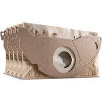 5 x Karcher Vacuum Cleaner Paper Dust Bags - Medium Wet & Dry Range,  MV2 Type20
