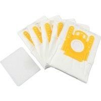 5 x Dust Bags For Karcher Vc6100 Vc6200 Vc6300 Vacuum Cleaner Hoover