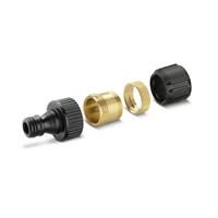 Kärcher 2.645-010 Indoor Tap Adapter, Black, Gold