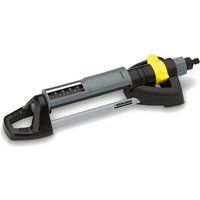 Kärcher OS5.320 S Oscillating Sprinkler & 2.645-194.0 Universal Hose Connector Plus with Aqua Stop, Black, Yellow, 140.0 mm*48.0 mm*82.0 mm