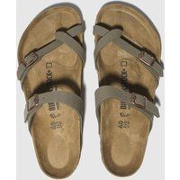 Birkenstock MAYARI Birko-Flor Nubuck, Women’s Flip Flop Sandals, Grey (Stone), 5.5 UK (39 EU)