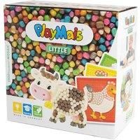 PlayMais MOSAIC Little Farm creative craft kit for girls & boys from 3 years | 2300 6 mosaic templates with farm animals | stimulates creativity & motor skills | natural toy