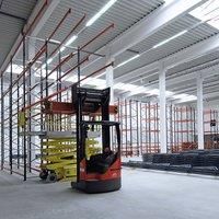 LED Ceiling Lamp/Tri Proof, 45 W, 180 240 V/IP65 White Matte Energy Efficiency Class: A