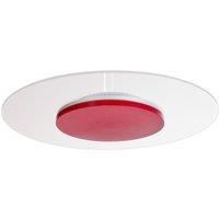 Deko-Light Zaniah LED ceiling light, 360 light, 24 W, red