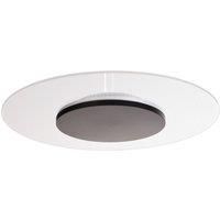 Deko-Light Zaniah LED ceiling light, 360 light, 24 W, black