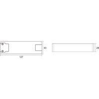 Deko-Light Basic LED driver, CC, V8-40-1050 mA/40 V