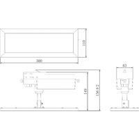 Deko-Light Track Light LED panel, three-circuit 3,000 K black