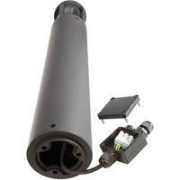 Deko-Light Path light Facado II, height 65 cm, grey/smoke, 11 cm, IP65