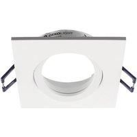 Deko-Light Samsola recessed ceiling light, white, 9 x 9 cm, metal