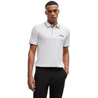 BOSS Men/'s Paddy Pro Polo Shirt, White100, XXXL