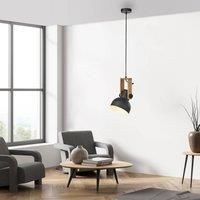 JUST LIGHT. Cup 2.0 pendant light, 16cm, 1-bulb, black