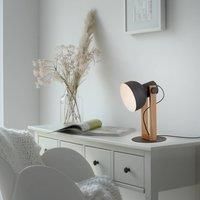 JUST LIGHT. Cup 2.0 table lamp, black, metal